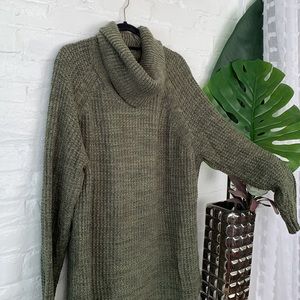 a new day olive turtleneck